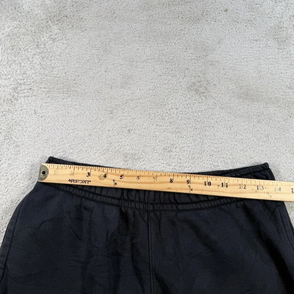 Nike Sweatpants Mens Small Black Sportswear Club Fleece Drawstring Gym Joggers